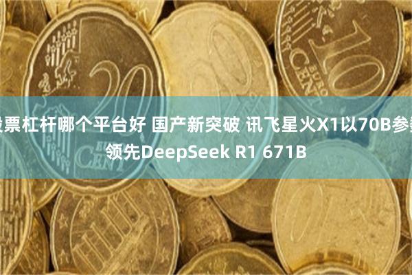 股票杠杆哪个平台好 国产新突破 讯飞星火X1以70B参数领先DeepSeek R1 671B