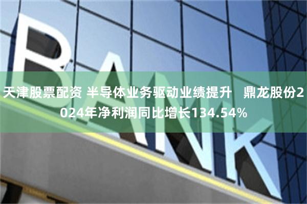 天津股票配资 半导体业务驱动业绩提升   鼎龙股份2024年净利润同比增长134.54%