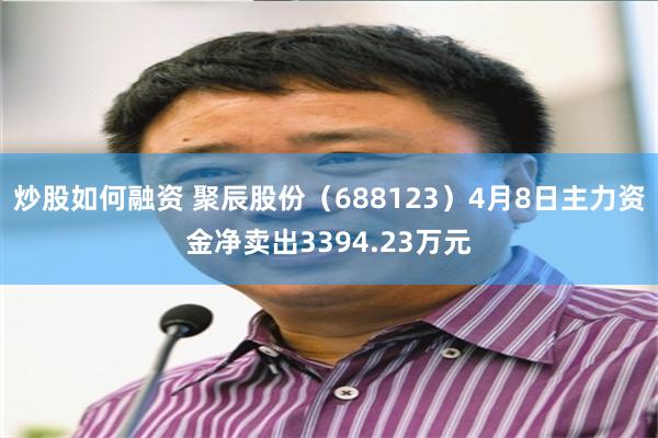 炒股如何融资 聚辰股份（688123）4月8日主力资金净卖出3394.23万元